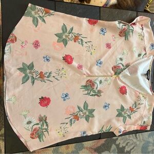 Express Floral Multicolor Women's Blouse